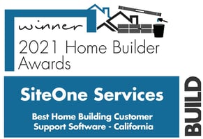 SiteOne Services Named Best Home Building Customer Support Software