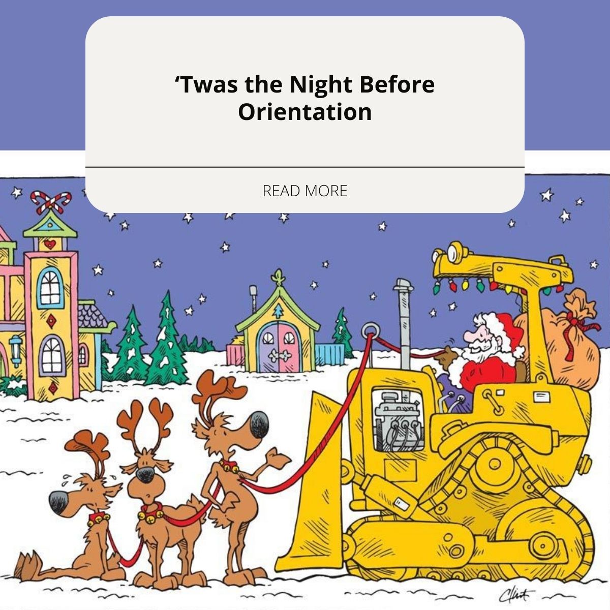 Enjoy a festive tale of efficient workflows and streamlined processes on the night before orientation, brought to you by SiteOne